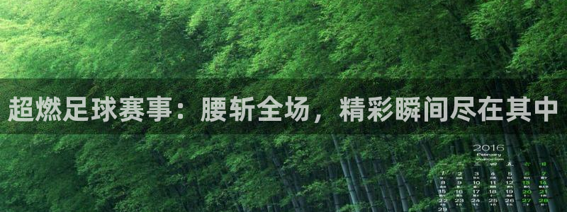  超燃足球赛事：腰斩全场，精彩瞬间尽在其中