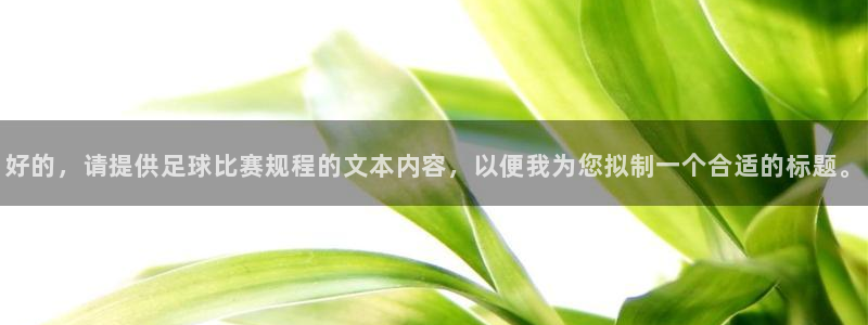 好的，请提供足球比赛规程的文本内容，以便我为您拟制一个合适的